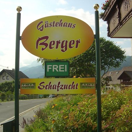 Gaestehaus Berger Tröpolach Εξωτερικό φωτογραφία